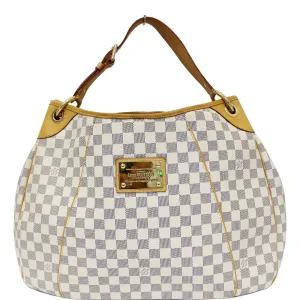 LOUIS VUITTON Galliera GM Damier Azur Shoulder Bag