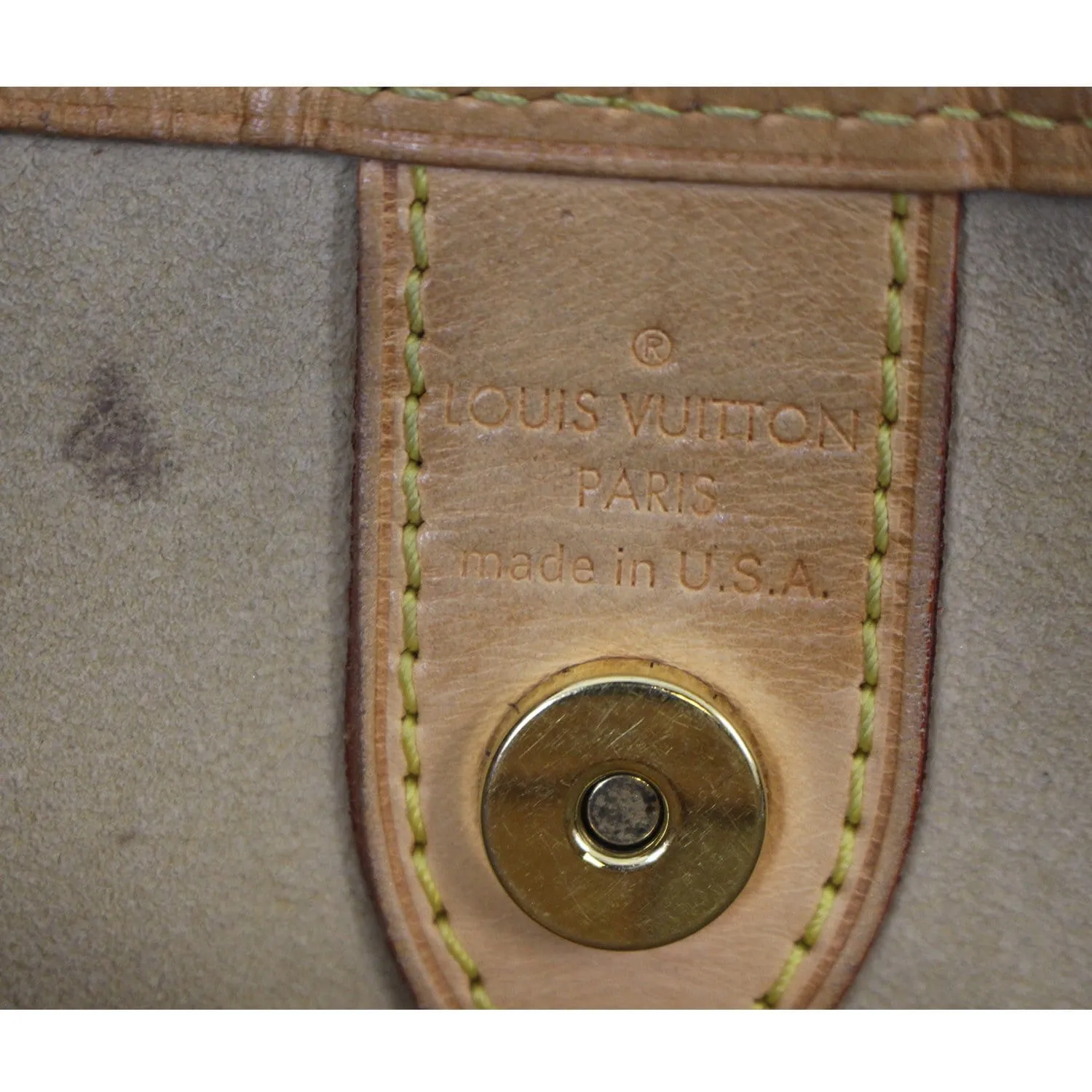 LOUIS VUITTON Galliera PM Damier Azur Shoulder Bag