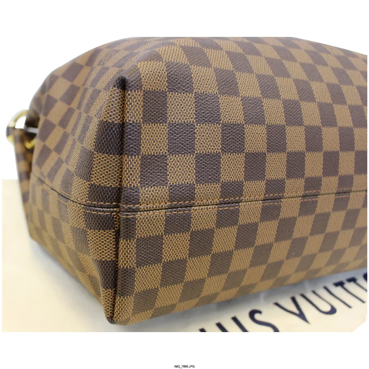 LOUIS VUITTON Graceful MM Damier Ebene Shoulder Bag