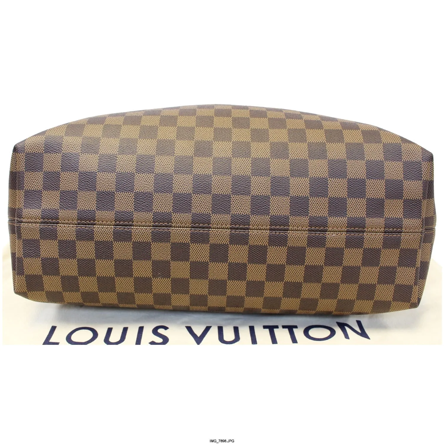 LOUIS VUITTON Graceful MM Damier Ebene Shoulder Bag