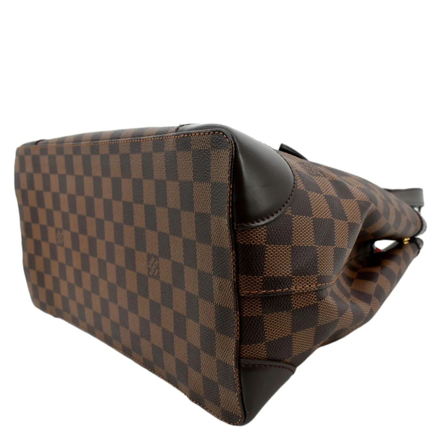 LOUIS VUITTON Hampstead PM Damier Ebene Shoulder Bag Brown