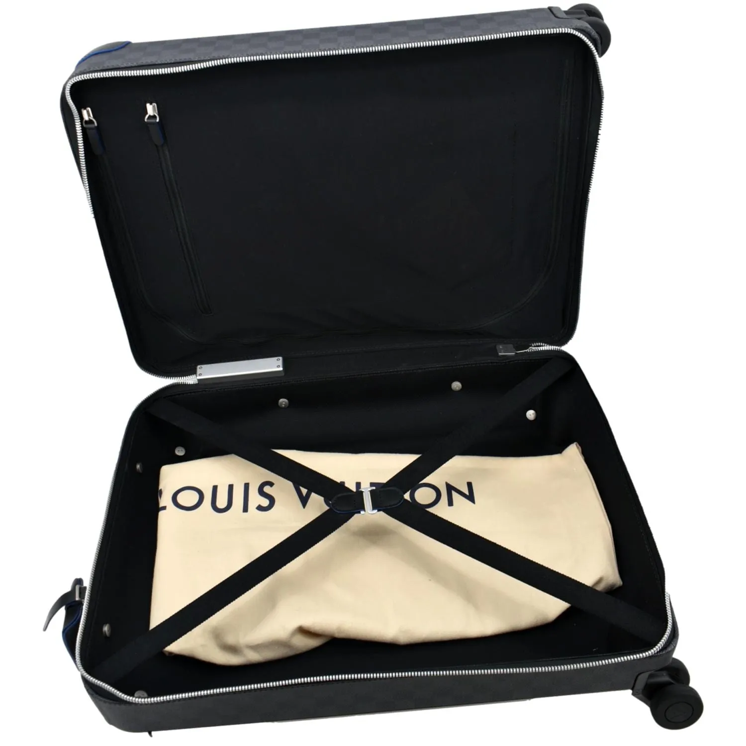 LOUIS VUITTON Horizon 55 Damier Graphite Rolling Suitcase Black