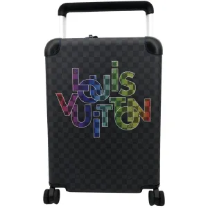 LOUIS VUITTON Horizon 55 Damier Graphite Rolling Suitcase Black
