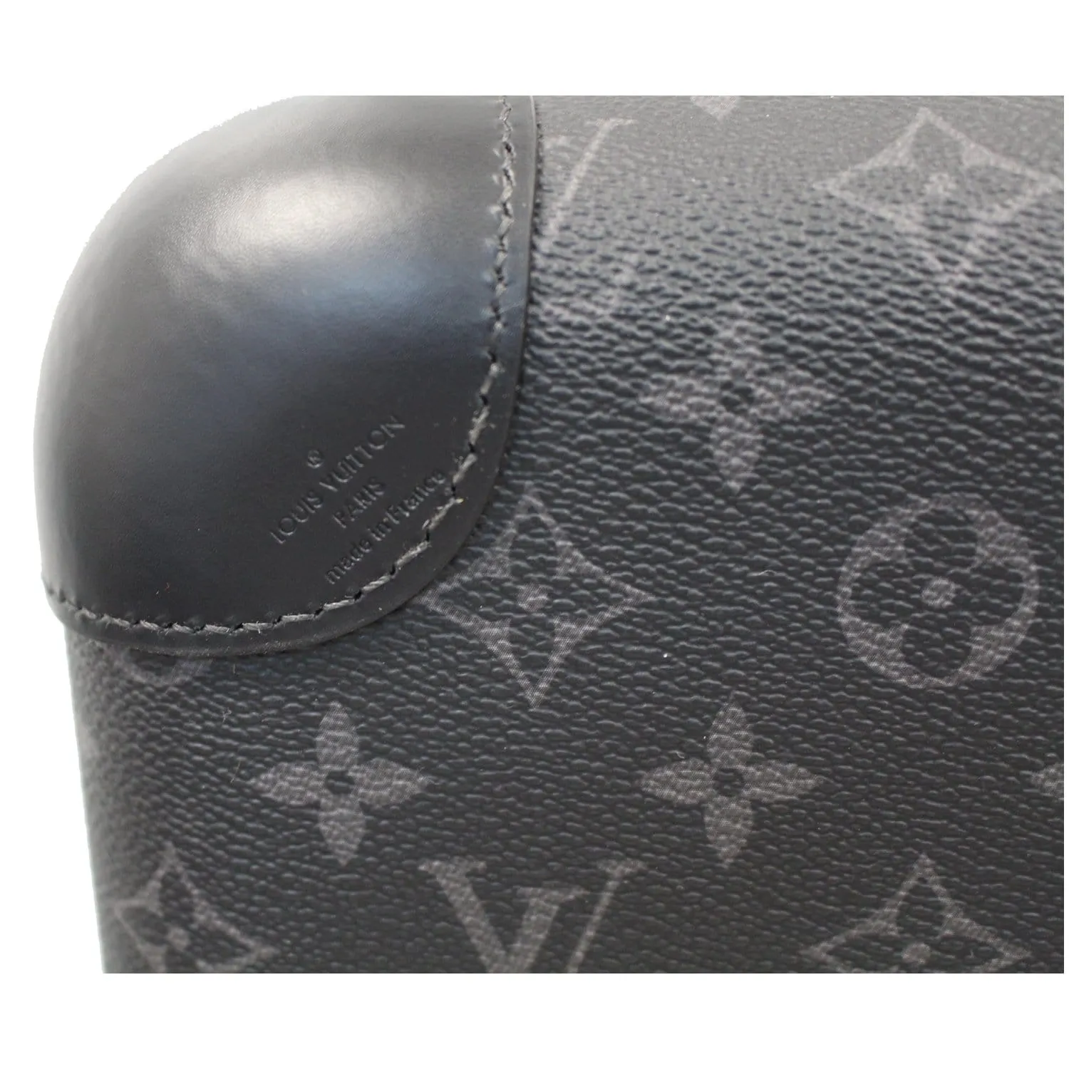 Louis Vuitton Horizon 70 Monogram Eclipse Canvas Rolling Suitcase Black