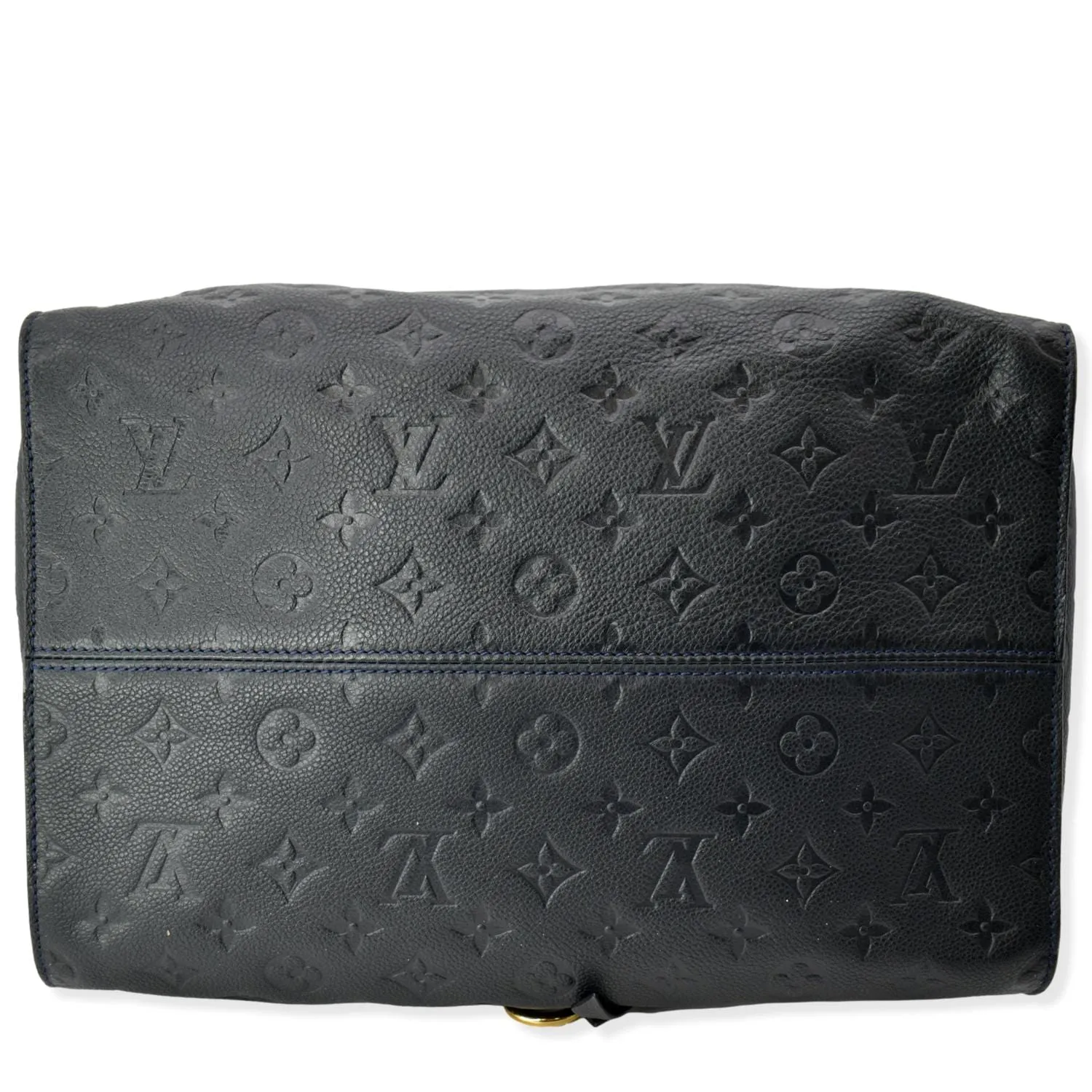 LOUIS VUITTON Inspiree Monogram Empreinte Leather Shoulder Bag Black