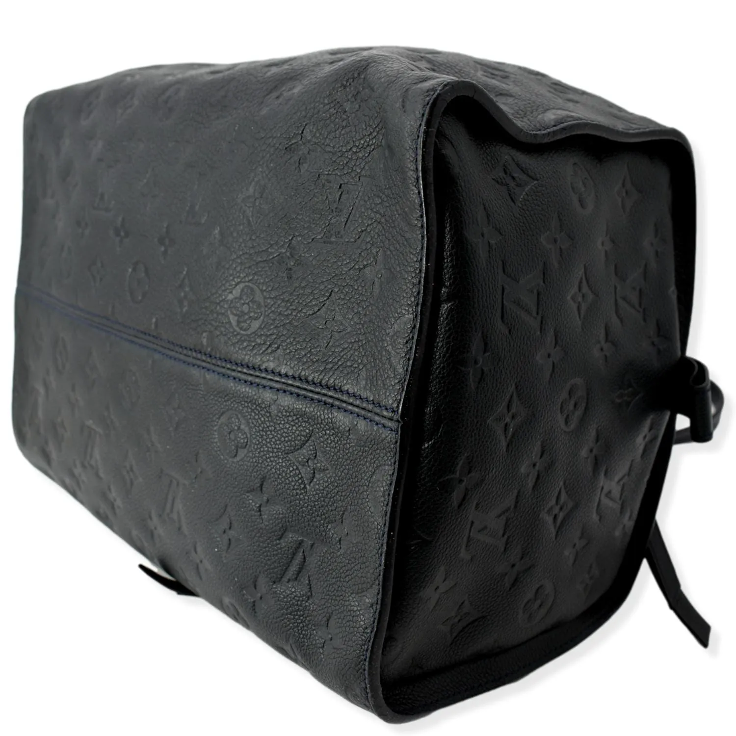 LOUIS VUITTON Inspiree Monogram Empreinte Leather Shoulder Bag Black