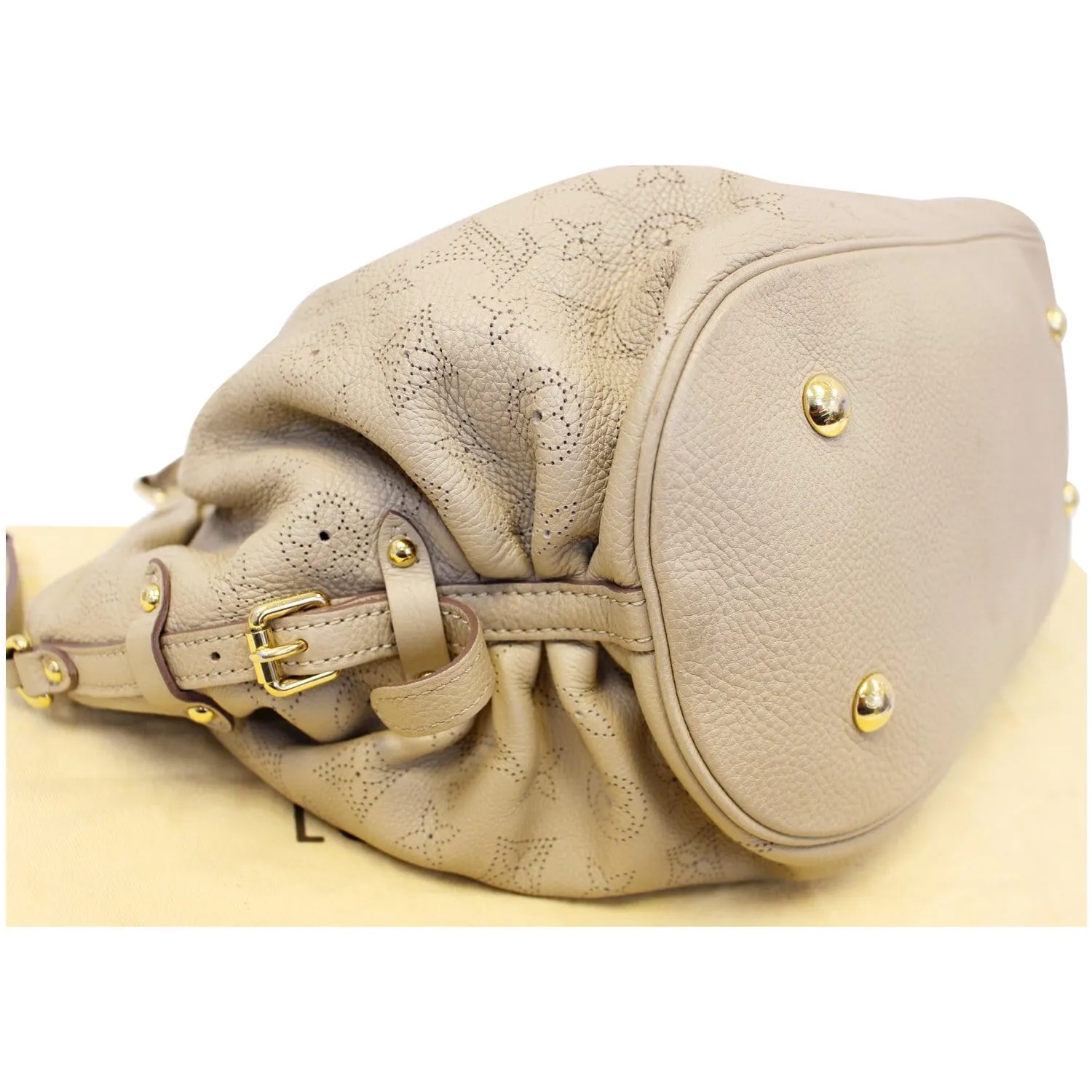 LOUIS VUITTON Mahina L Monogram Leather Shoulder Bag