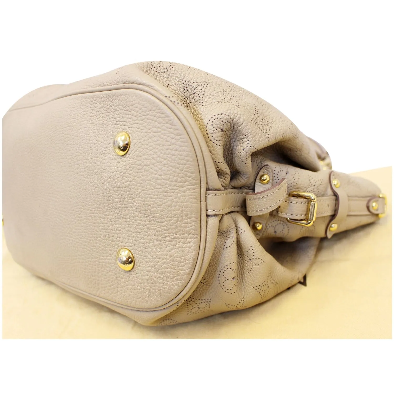 LOUIS VUITTON Mahina L Monogram Leather Shoulder Bag