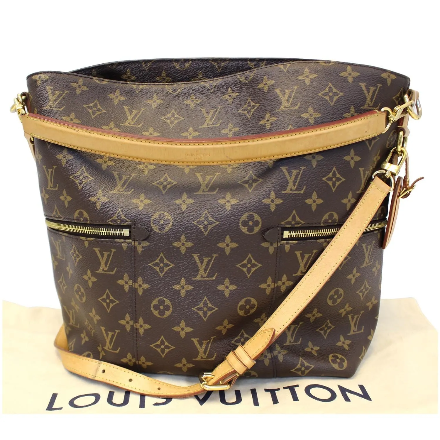 LOUIS VUITTON Melie Monogram Canvas Hobo Shoulder Bag