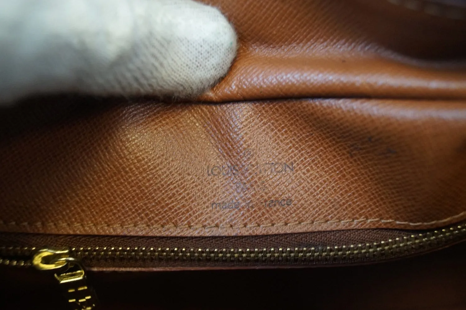 LOUIS VUITTON Monogram Boulogne 30 Shoulder Bag