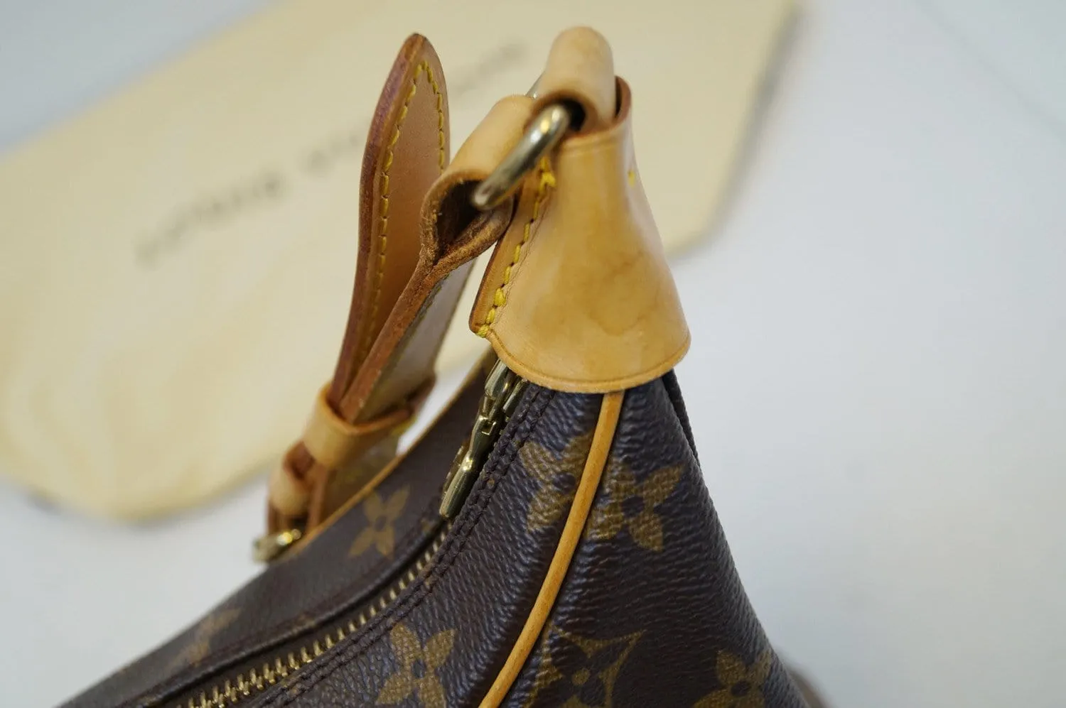 LOUIS VUITTON Monogram Boulogne 30 Shoulder Bag