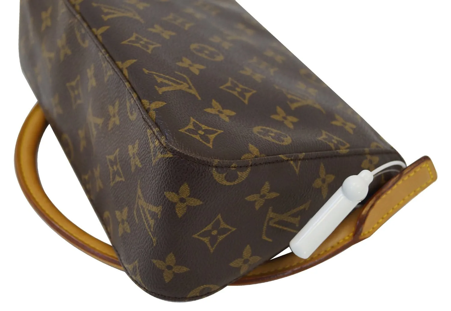 LOUIS VUITTON Monogram Brown Looping PM Shoulder Bag