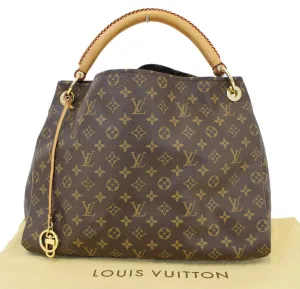LOUIS VUITTON Monogram Canvas Artsy MM Shoulder Bag