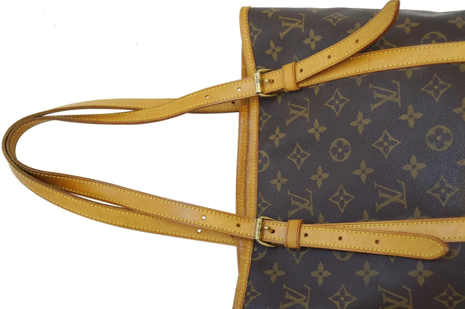 LOUIS VUITTON Monogram Canvas Bucket GM Shoulder Bag