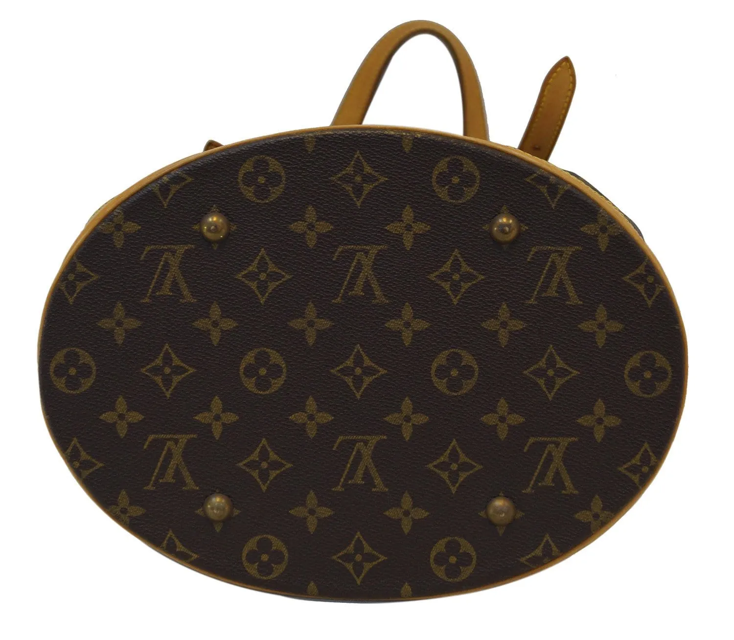 LOUIS VUITTON Monogram Canvas Bucket GM Shoulder Bag