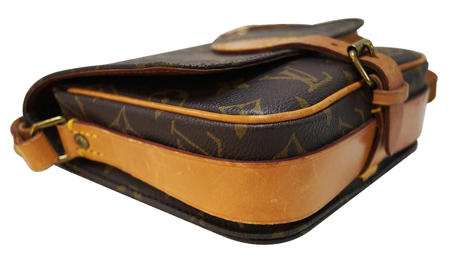 LOUIS VUITTON Monogram Cartouchiere PM Shoulder Bag