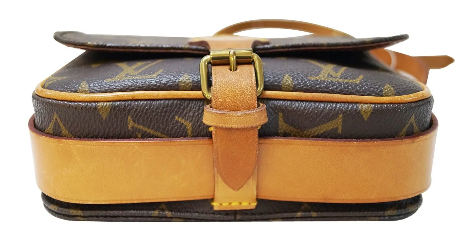 LOUIS VUITTON Monogram Cartouchiere PM Shoulder Bag