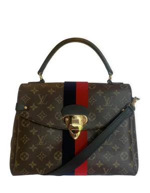 Louis Vuitton Monogram Georges MM Bag w/ Strap