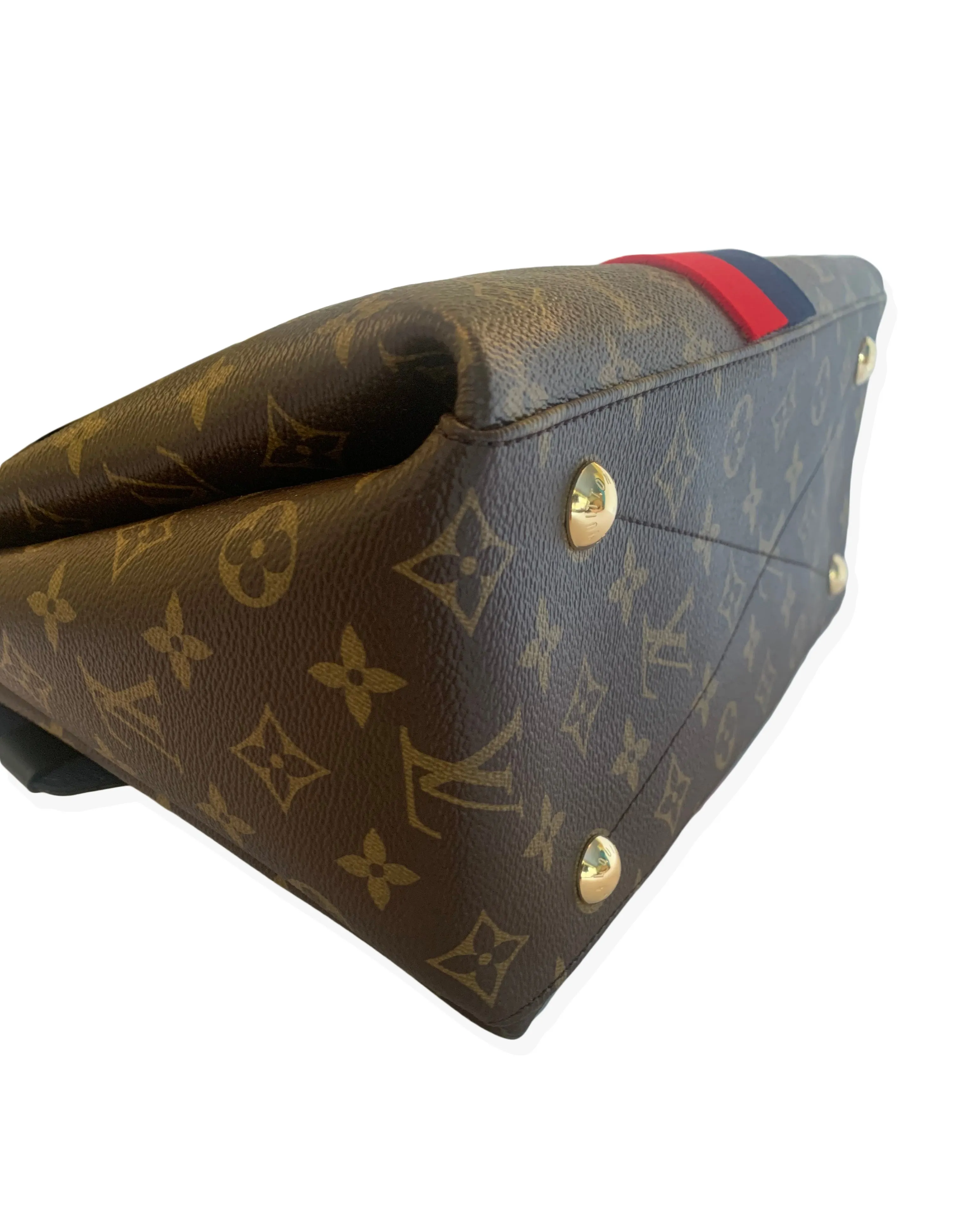 Louis Vuitton Monogram Georges MM Bag w/ Strap