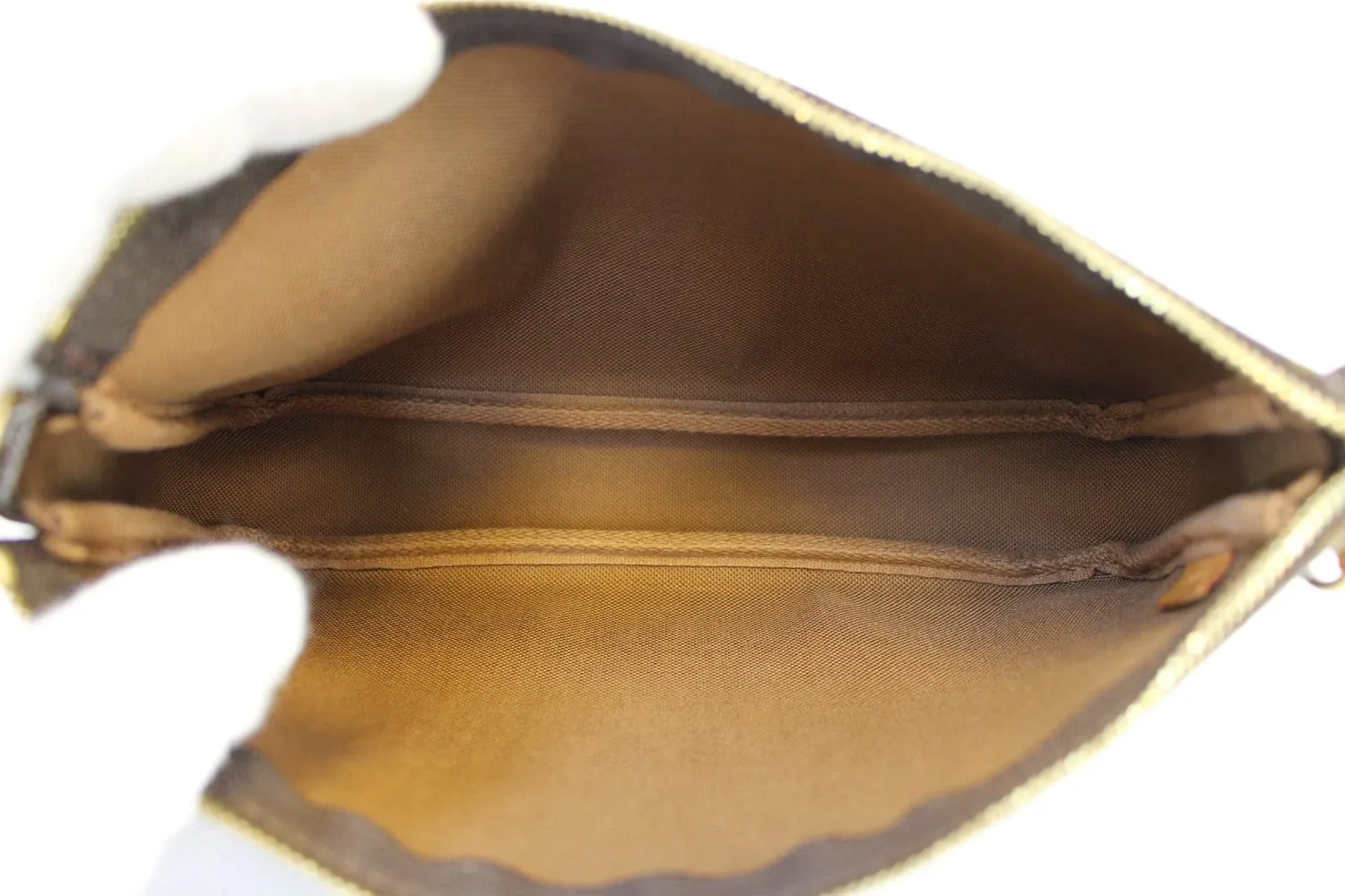 LOUIS VUITTON Monogram Pochette Accessoires Long Shoulder Pouch