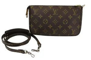 LOUIS VUITTON Monogram Pochette Accessoires Long Shoulder Pouch