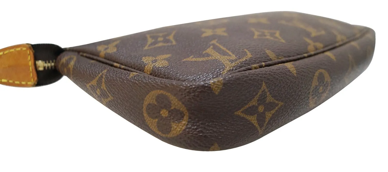 LOUIS VUITTON Monogram Pochette Accessoires Long Shoulder Pouch