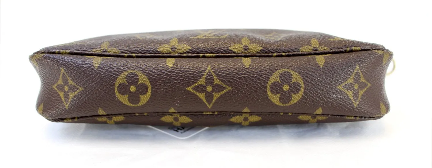 LOUIS VUITTON Monogram Pochette Accessoires Long Shoulder Pouch