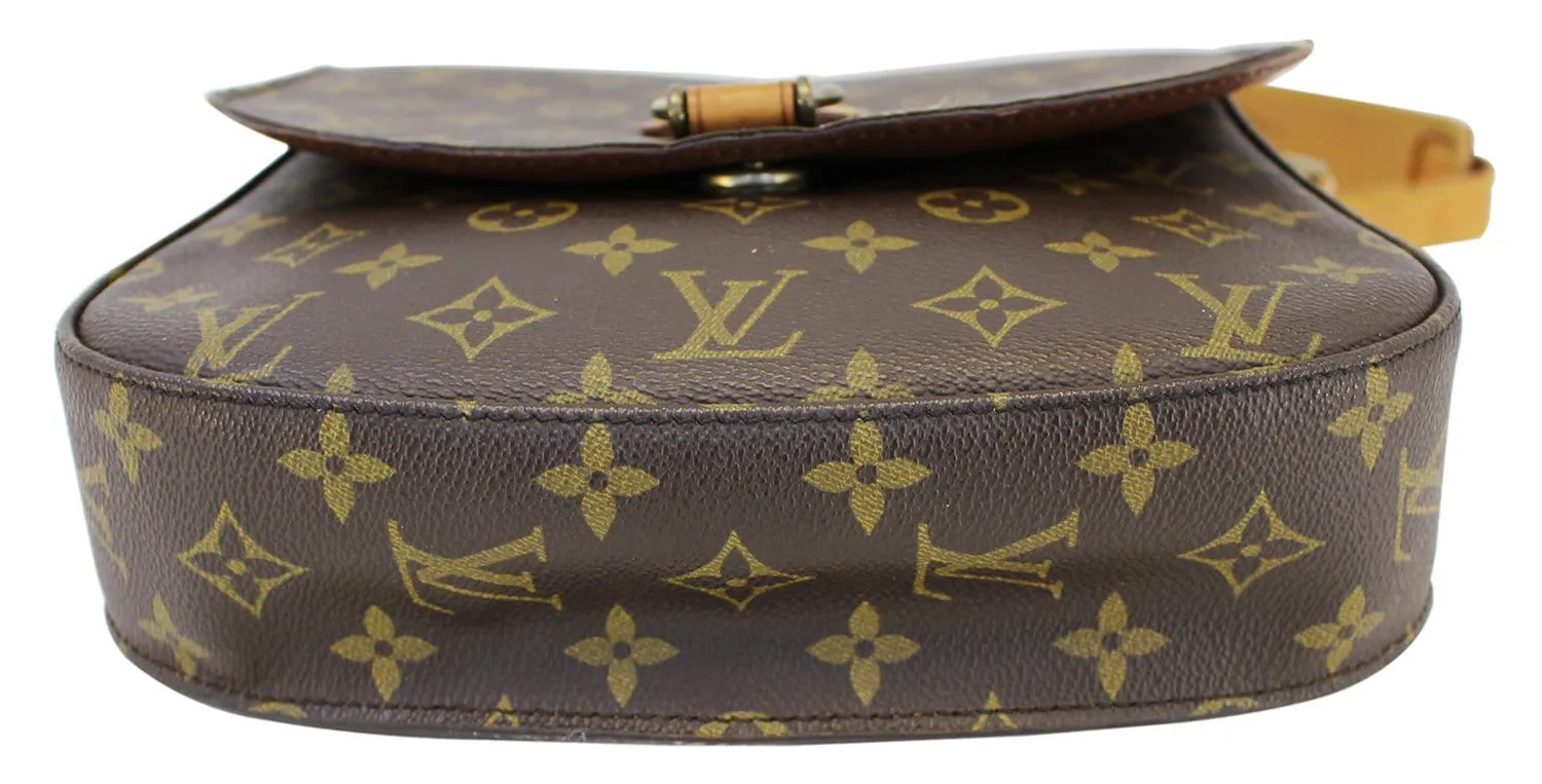 LOUIS VUITTON Monogram Saint Cloud GM Shoulder Bag