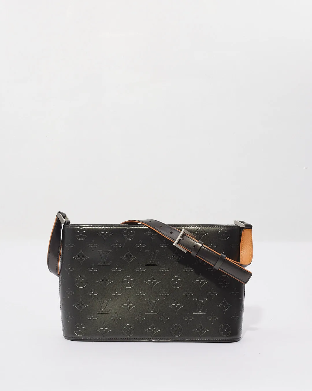 Louis Vuitton Monogram Silver/Grey Vernis Shoulder Bag