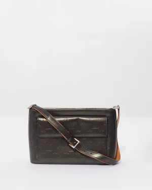 Louis Vuitton Monogram Silver/Grey Vernis Shoulder Bag
