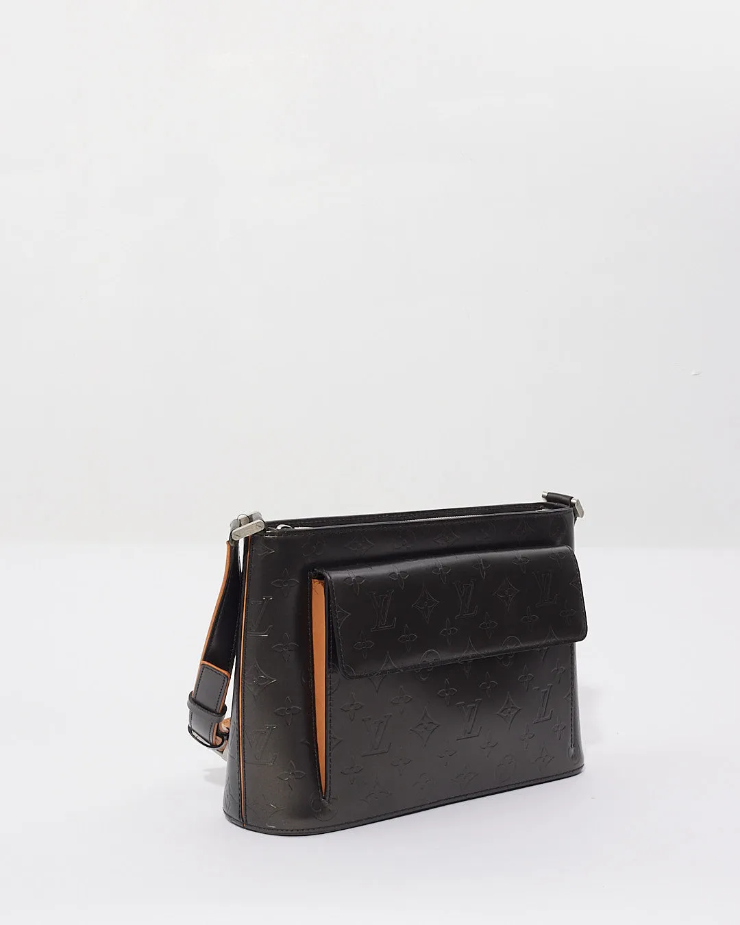 Louis Vuitton Monogram Silver/Grey Vernis Shoulder Bag