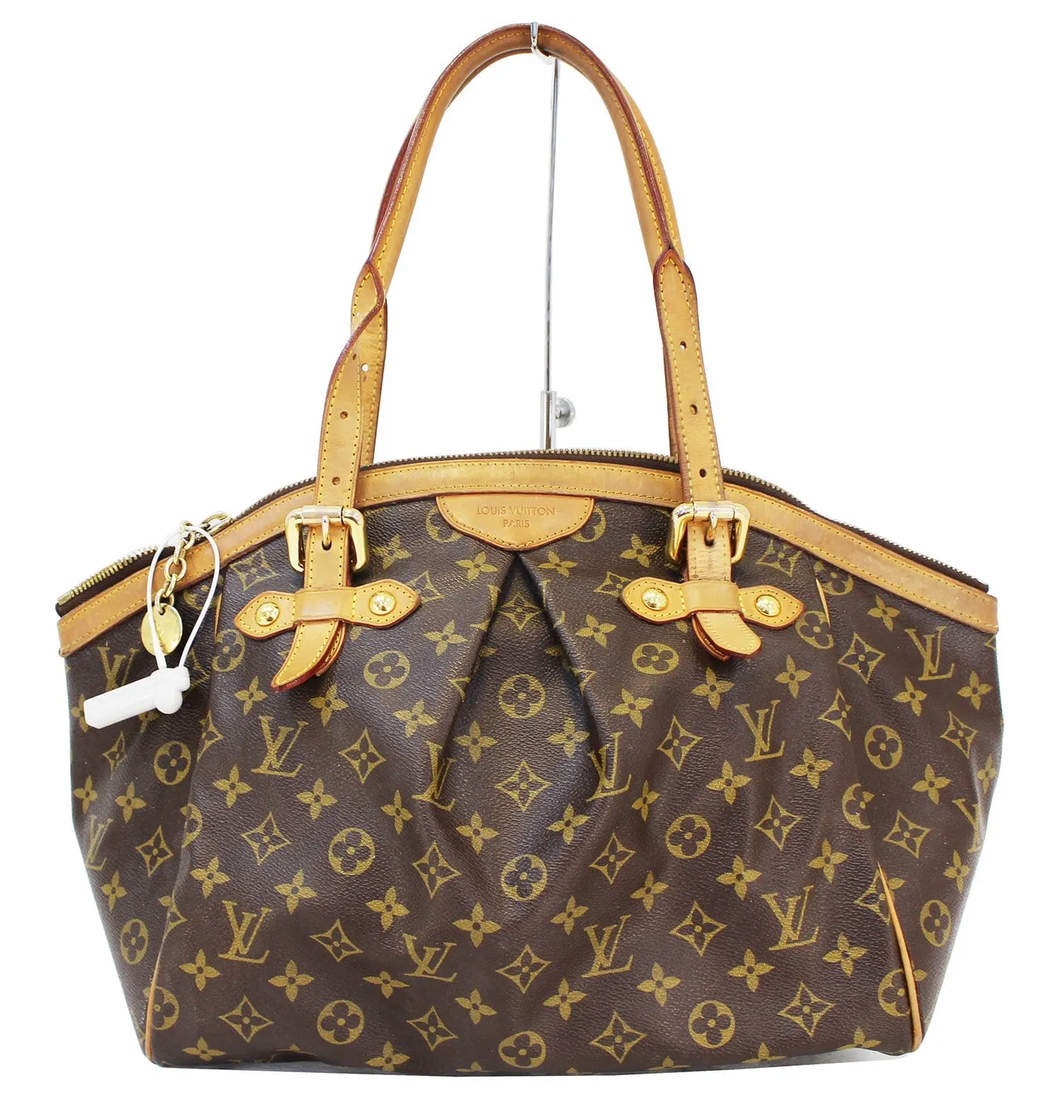 LOUIS VUITTON Monogram Tivoli GM Brown Tote Shoulder Bag