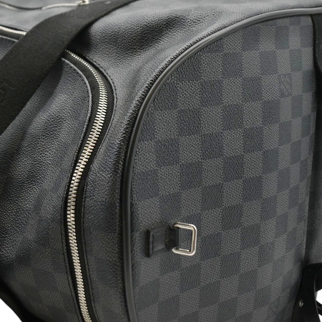 LOUIS VUITTON Neo Eole 55 Damier Graphite Rolling Travel Bag Black