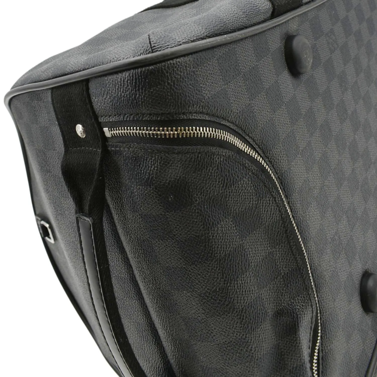 LOUIS VUITTON Neo Eole 55 Damier Graphite Rolling Travel Bag Black