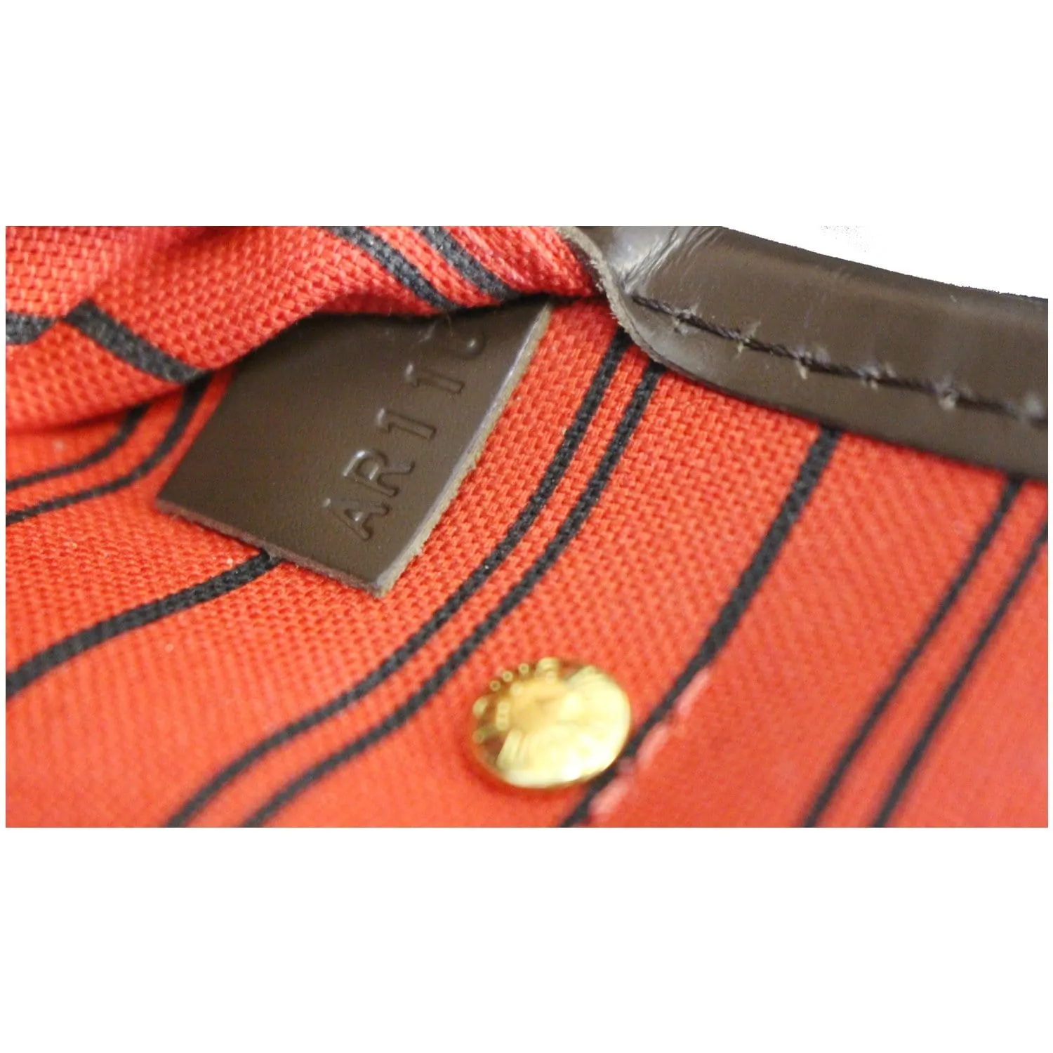 LOUIS VUITTON Neverfull PM Damier Ebene Tote Shoulder Bag