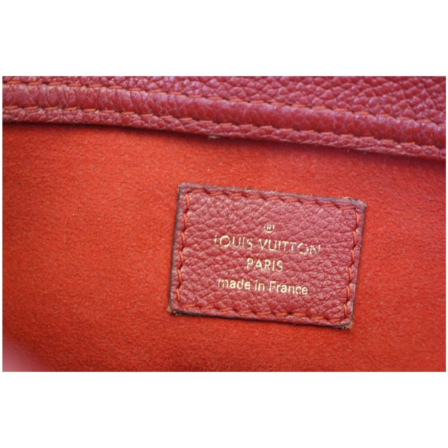 LOUIS VUITTON Pallas Chain Shopper Bag Monogram Canvas Cherry