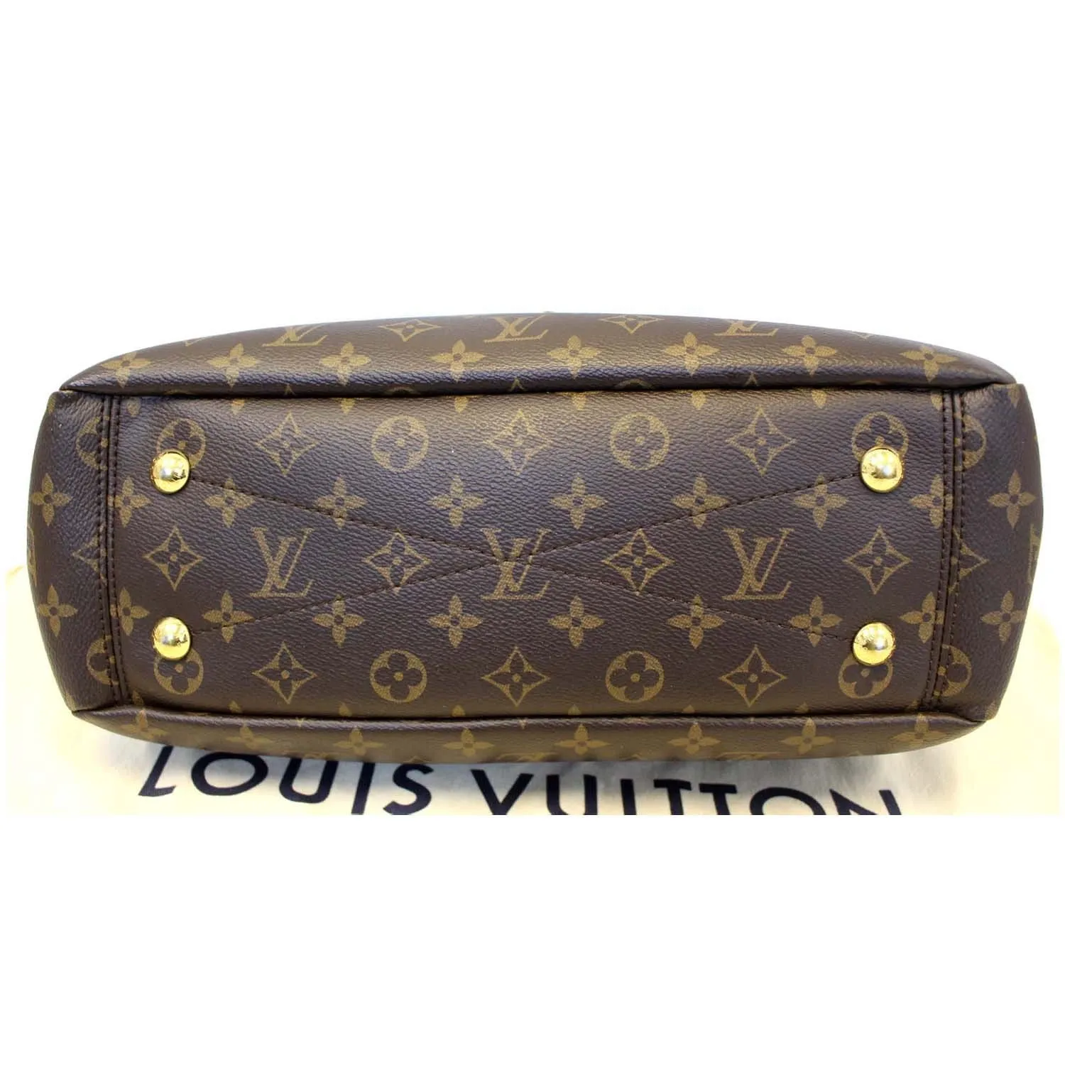 LOUIS VUITTON Pallas Chain Shopper Bag Monogram Canvas Cherry