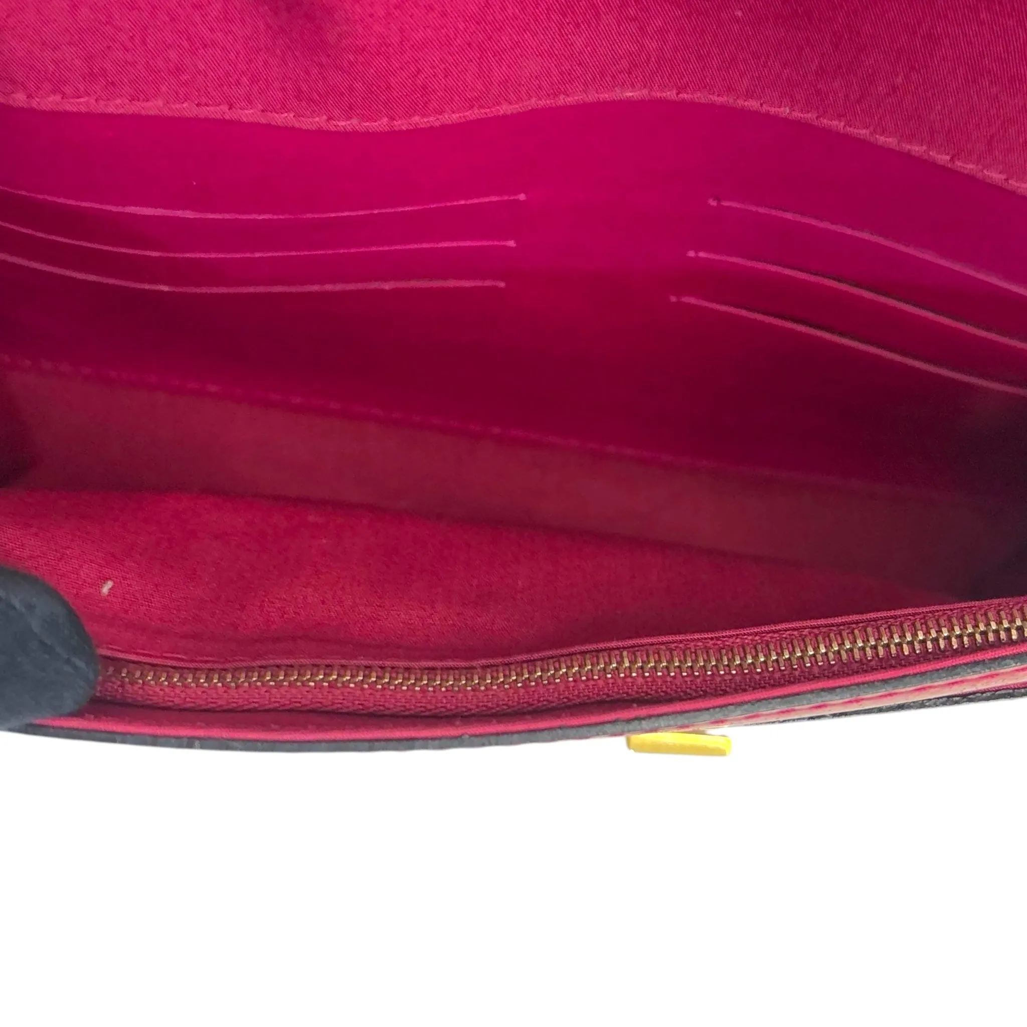 Louis Vuitton Patent Leather Louise MM Clutch