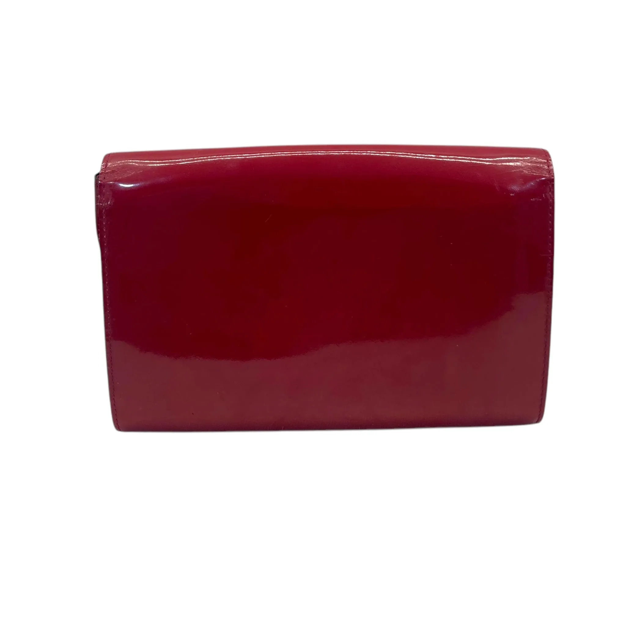Louis Vuitton Patent Leather Louise MM Clutch
