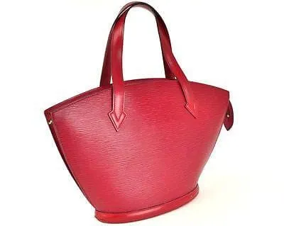 LOUIS VUITTON Red Epi Leather Saint-Jacques Purse Bag - Last Call