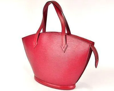 LOUIS VUITTON Red Epi Leather Saint-Jacques Purse Bag - Last Call