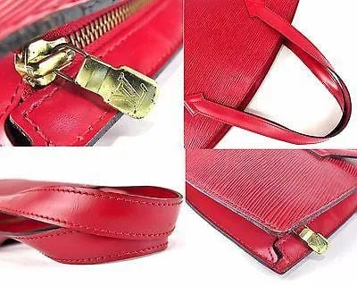 LOUIS VUITTON Red Epi Leather Saint-Jacques Purse Bag - Last Call