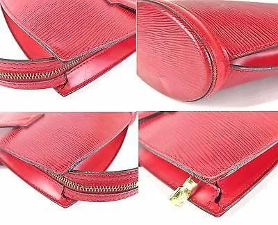 LOUIS VUITTON Red Epi Leather Saint-Jacques Purse Bag - Last Call