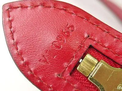 LOUIS VUITTON Red Epi Leather Saint-Jacques Purse Bag - Last Call