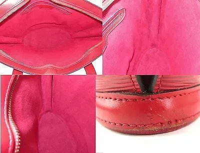 LOUIS VUITTON Red Epi Leather Saint-Jacques Purse Bag - Last Call