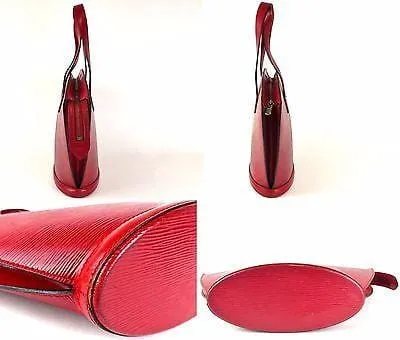 LOUIS VUITTON Red Epi Leather Saint-Jacques Purse Bag - Last Call