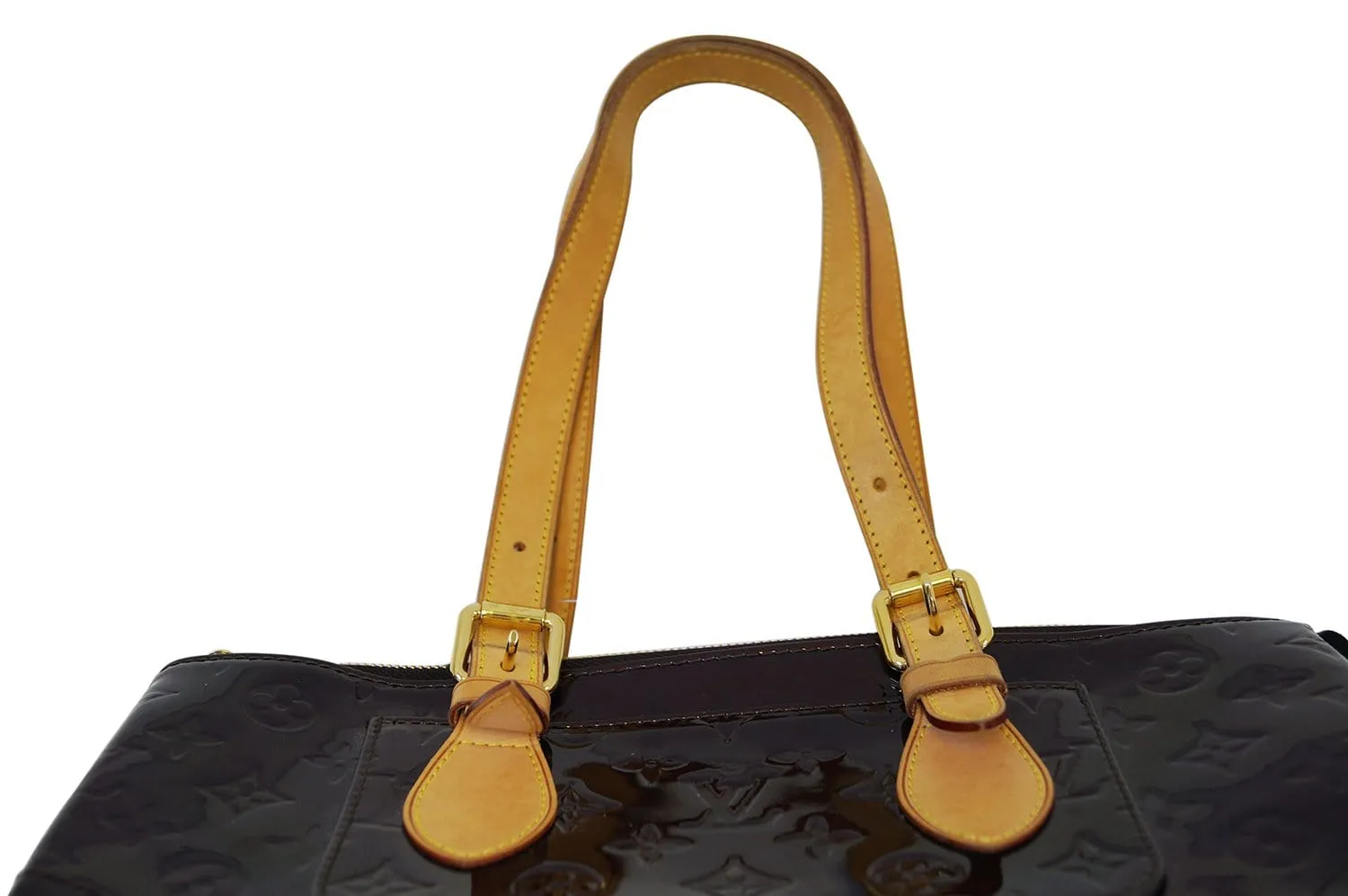 LOUIS VUITTON Rosewood Amarante Monogram Vernis Shoulder Bag
