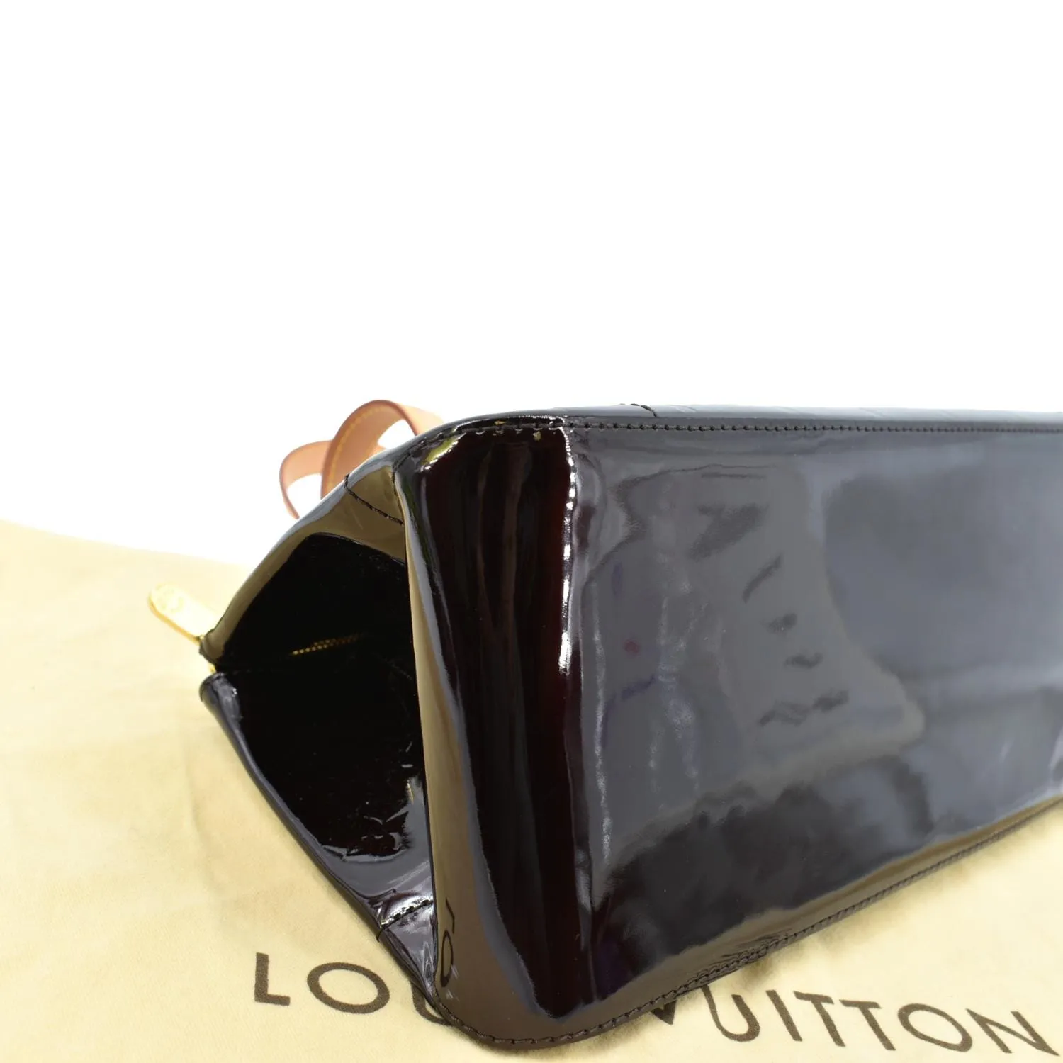 LOUIS VUITTON Rosewood Monogram Vernis Shoulder Bag Amarante