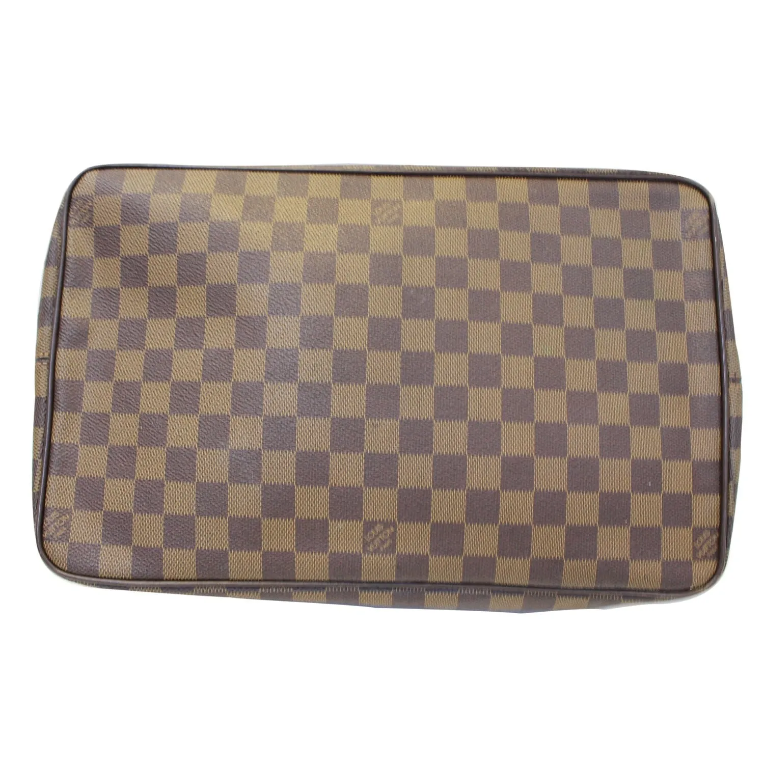 LOUIS VUITTON Saleya GM Damier Ebene Shoulder Handbag Brown