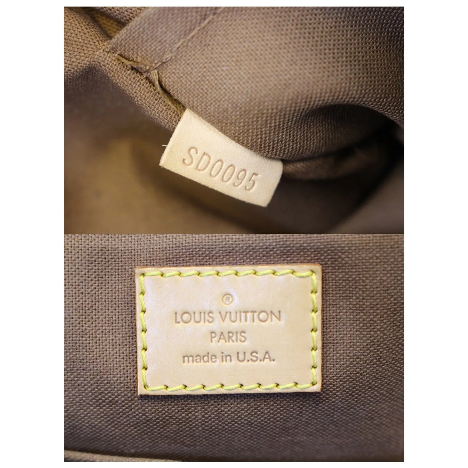 LOUIS VUITTON Shoulder Bag Monogram Popincourt Haut Shoulder Bag